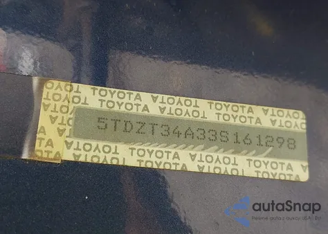 2003 Toyota Sequoia Sr5 V8 from USA, damaged, VIN 5TDZT34A33S161298